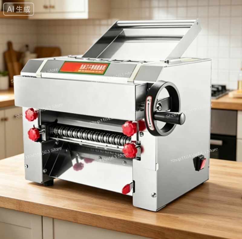 Pasta Machine Electric - Automatic Noodle Machine 2-in-1 Pasta Maker,