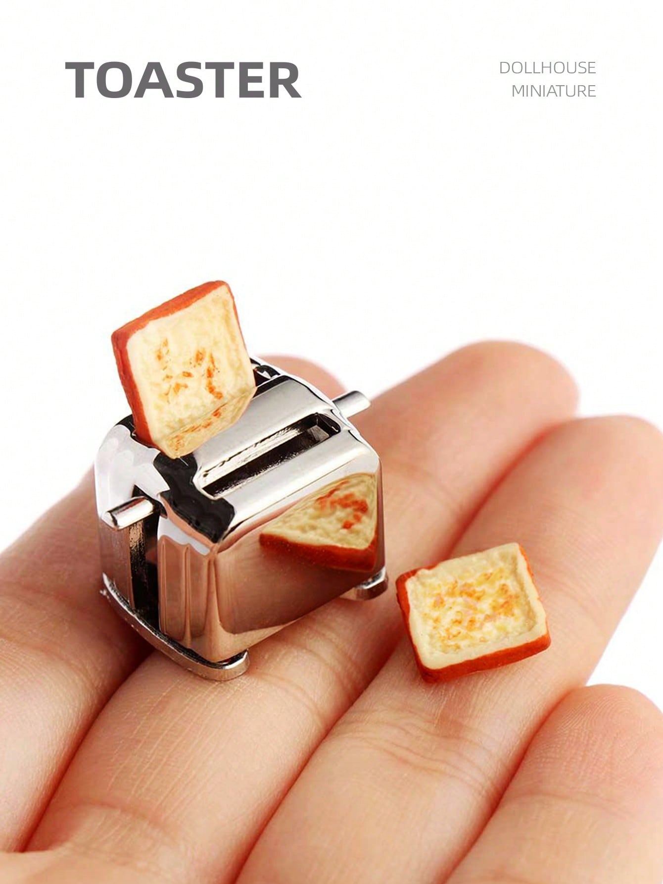 1:12 Dollhouse Miniature Toast - đánh giá và giá Bread Maker Machine