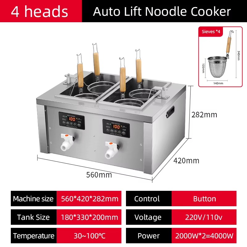 Restaurant Stainless Steel Ele - đánh giá và giá Pasta Machine Electric