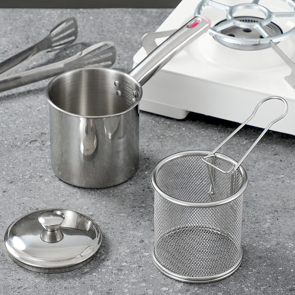 1Set Household Fryer Stainless - đánh giá và giá Deep Fryer Stainless