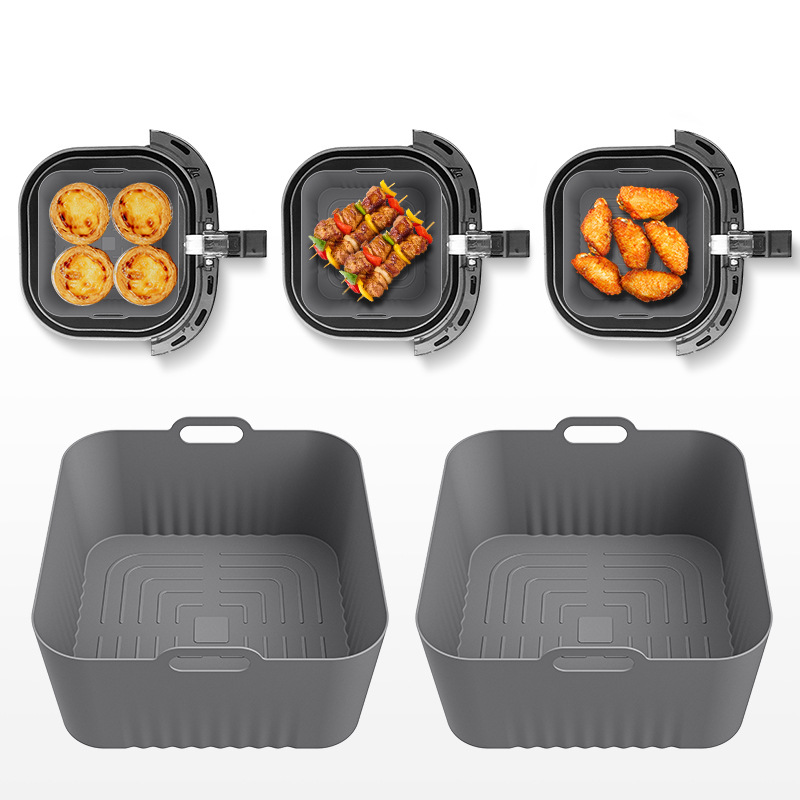17cm Silicone Air Fryer Mould  - đánh giá và giá Air Fryer 5L Digital
