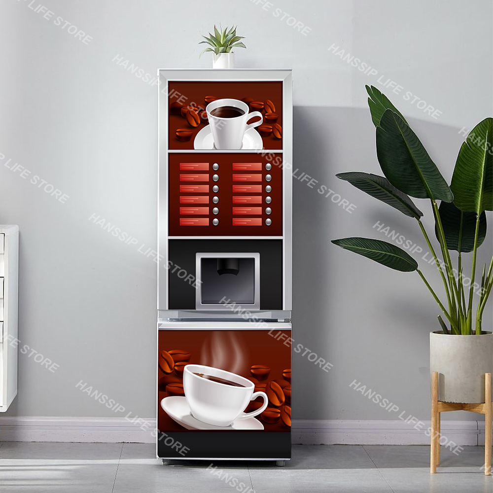 Retro Phone Booth Printed Refr - đánh giá và giá Kitchen Appliances Vintage