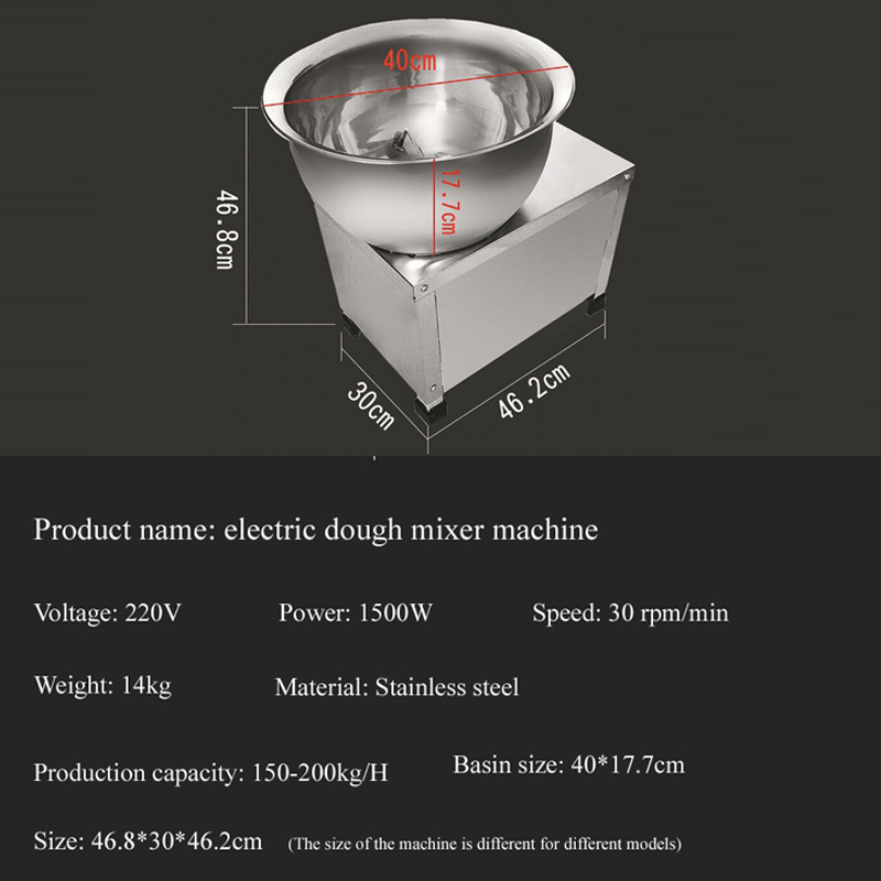 Flour Dough Mixer Machine Knea - đánh giá và giá Pasta Machine Electric