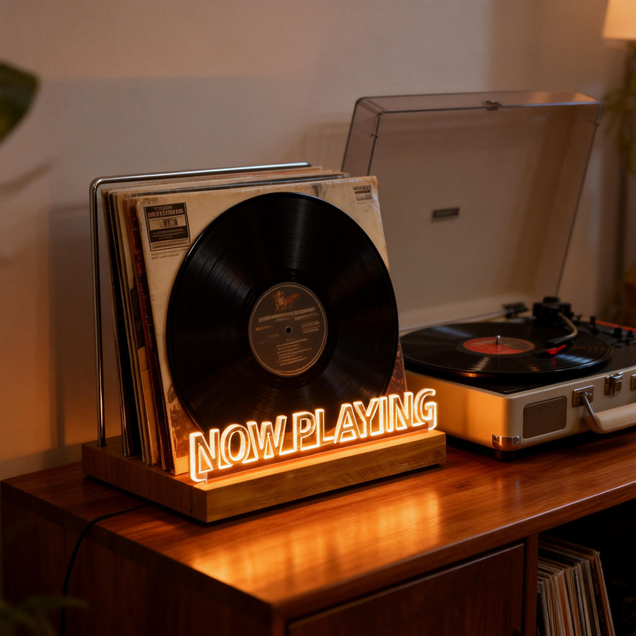 Vinyl Record Holder Stand, Cof - đánh giá và giá Kitchen Appliances Vintage