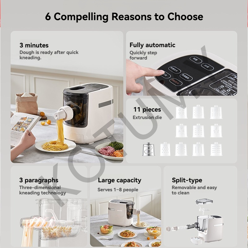 Automatic Pasta Maker Househol - đánh giá và giá Pasta Machine Electric