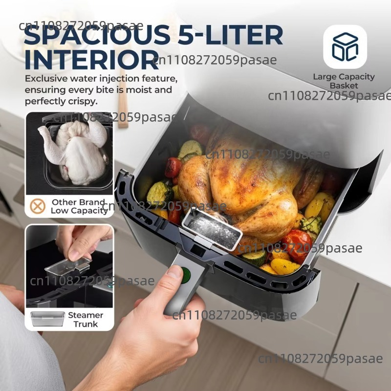 Digital Air Fryer with Viewing - đánh giá và giá Air Fryer 5L Digital