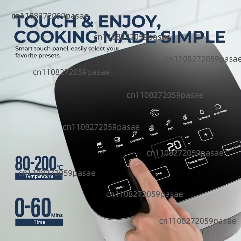 Digital Air Fryer with Viewing - đánh giá và giá Air Fryer 5L Digital