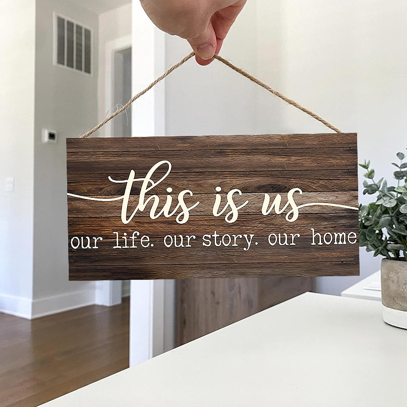 Rustic This is us Wall Hanging - đánh giá và giá Kitchen Appliances Vintage