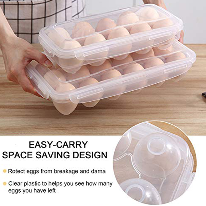 1/2pc 10Grids Egg Storage Box  - đánh giá và giá Kitchen Appliances Vintage