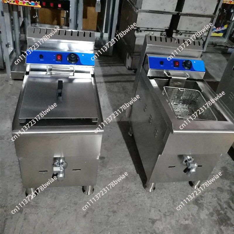 Commercial 18L Gas Deep Fryer  - đánh giá và giá Deep Fryer Stainless