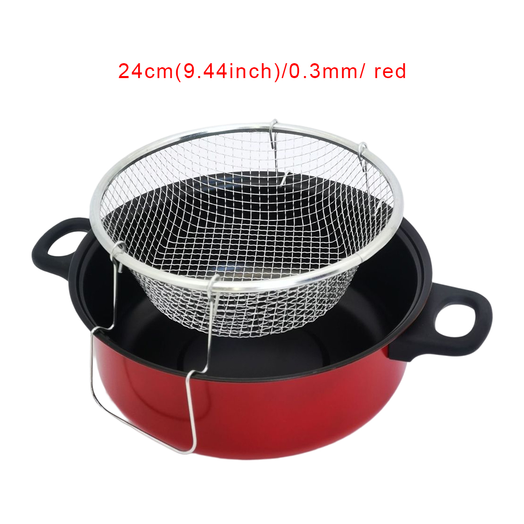 Deep Fry Pot with Lid Stainles - đánh giá và giá Deep Fryer Stainless
