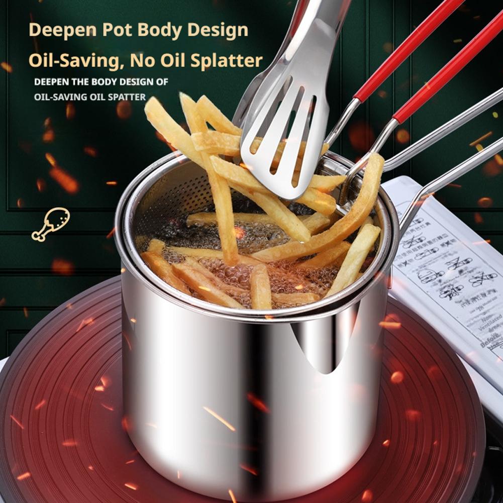 Stainless Steel Deep Frying Po - đánh giá và giá Deep Fryer Stainless