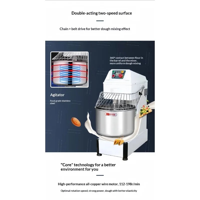 HR Commercial 5L/7L/10L Dough  - đánh giá và giá Bread Maker Machine