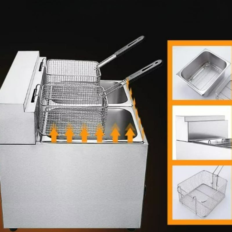 Stainless Steel Electric Deep  - đánh giá và giá Deep Fryer Stainless